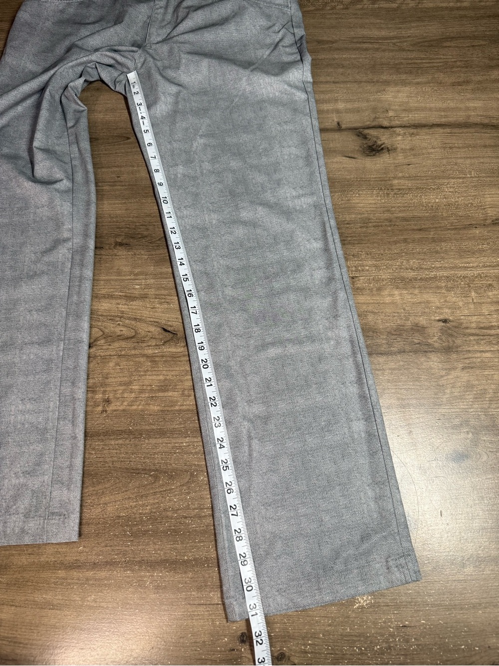 Adidas Men’s Gray Straight Leg Golf Pants Polyester Blend 32x32 - Picture 7 of 8